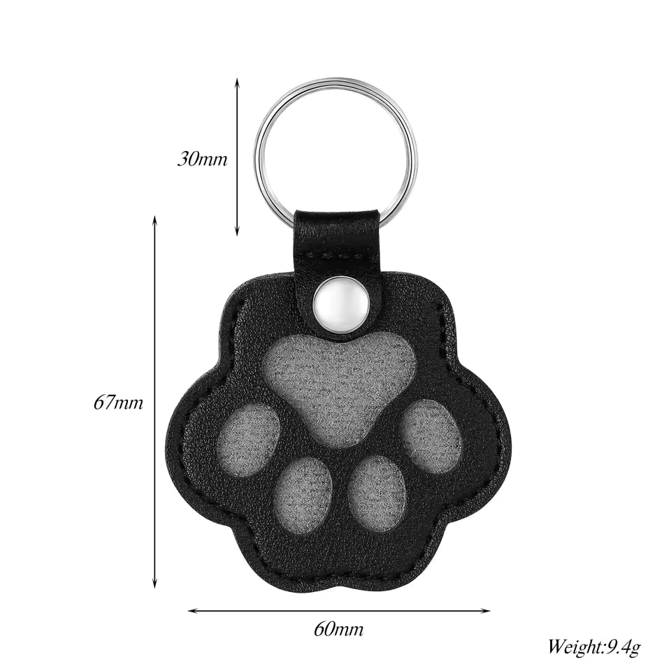 Llavero personalizable con pelo de mascota