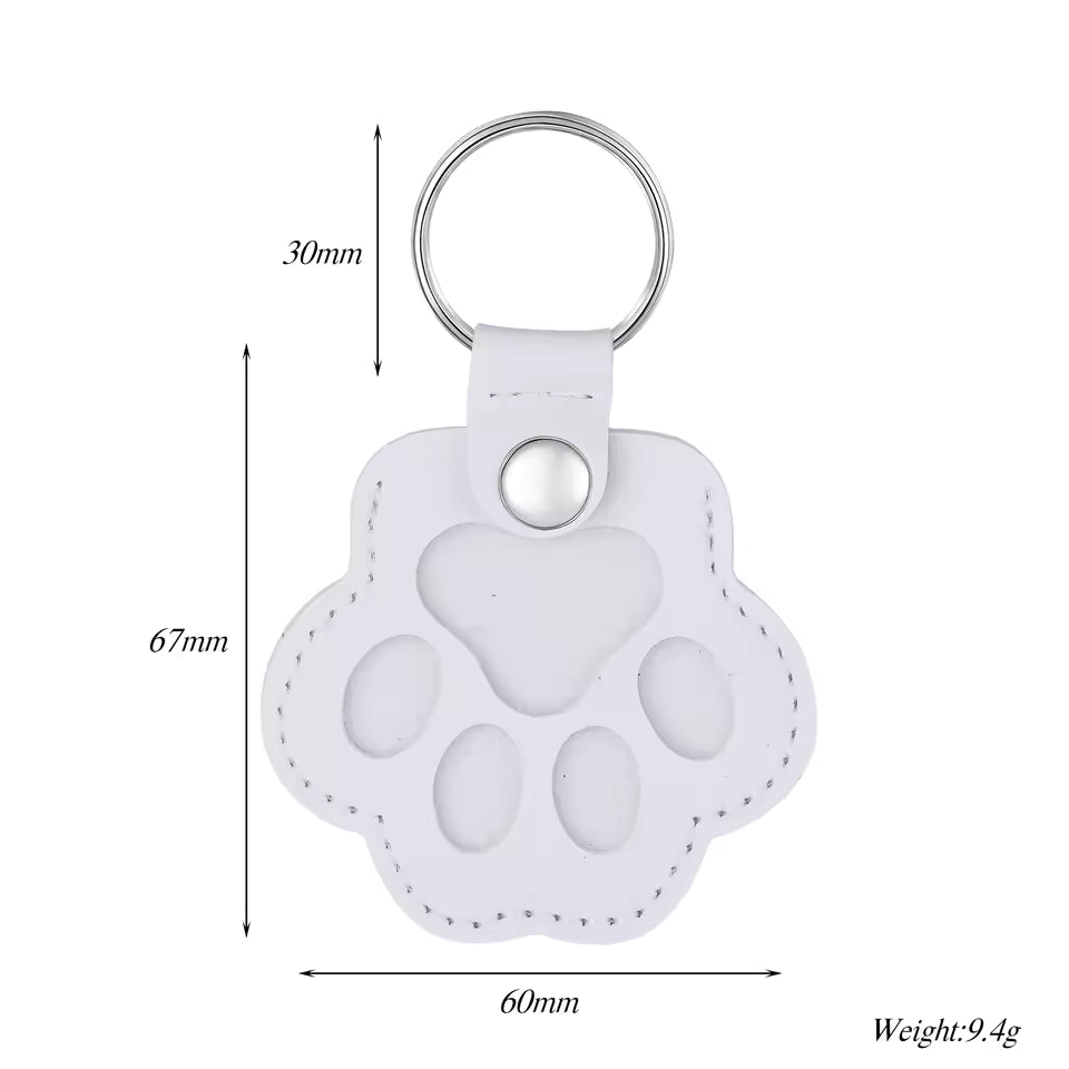 Llavero personalizable con pelo de mascota