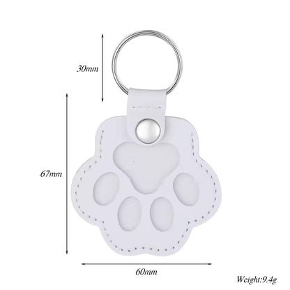 Llavero personalizable con pelo de mascota